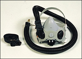 Basic Gray Supplied-Air Halfmask - SAS 9813-70